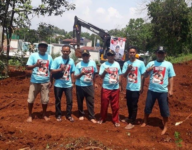 Tim Sahabat Rudi Susmanto Turun Langsung ke Kelurahan Pabuaran Mekar Rapihkan Lahan TPU Batu Bongkok