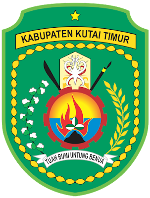 Logo / Lambang Kabupaten Kutai Timur - Latar (Background) Putih & Transparent (PNG)