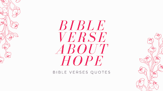 Bible Verse About Hope
