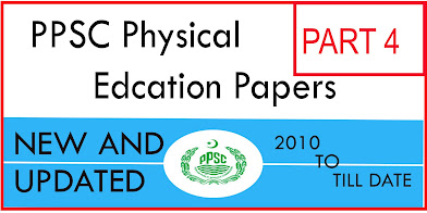 ppsc physical edcation papers for 2022 part 4