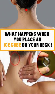 Ice Cube On Your Neck Can Be An Amazing Health Trick