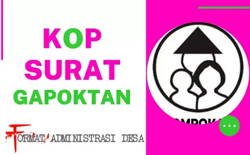 Kop Surat Gabungan Kelompok Tani (Gapoktan), Kop Surat Gapoktan