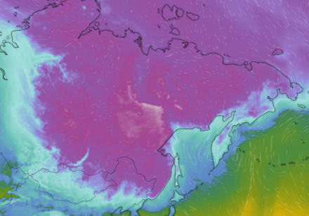 Στους -58,2 έφτασε σήμερα το θερμόμετρο στο Toko της Ρωσίας