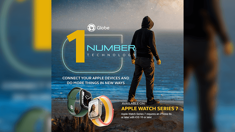 Globe announces a new eSIM for the Apple Watch Series 7 powered by ONENUMBER199!