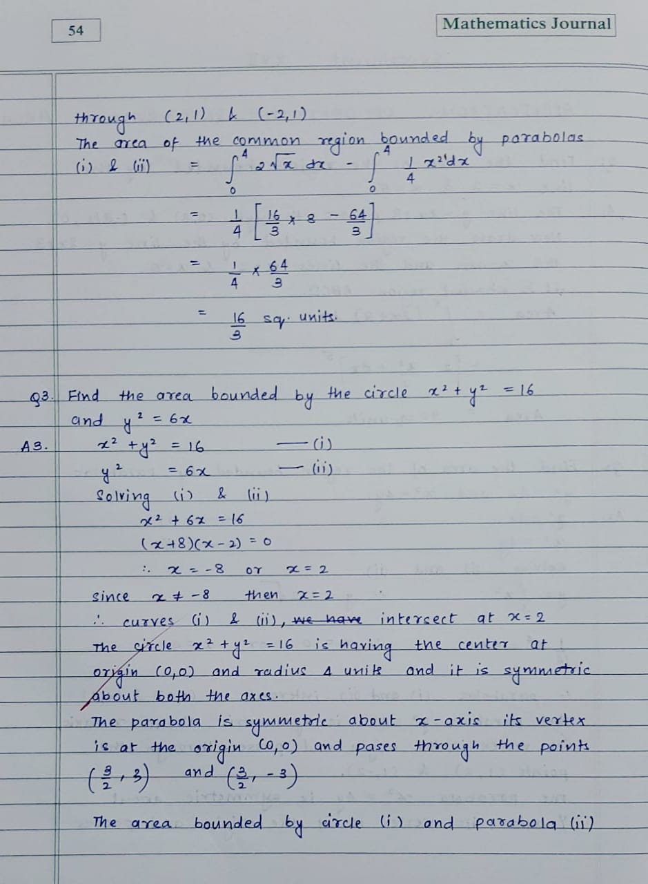 Std 12th maths practical journal solutions SSC board Maharashtra-Part-2