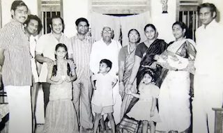 Krishna Ghattamanen Family Photo