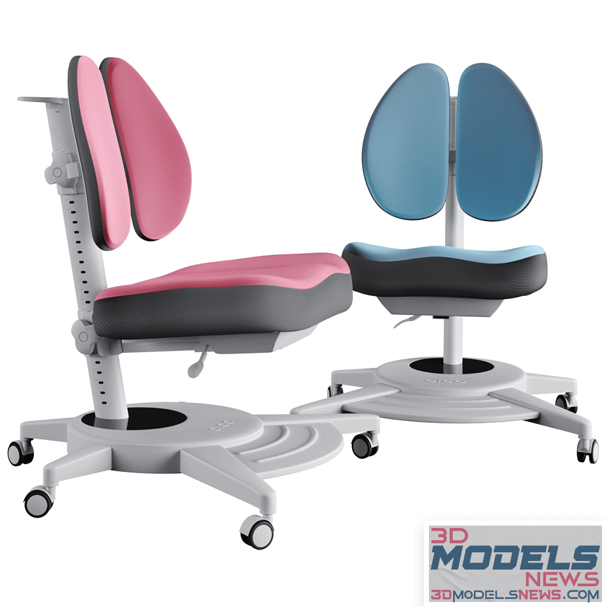 Orthopedic child seat model pittore pink fundesk