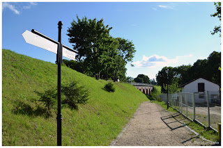 Most kolejowy nad rzeką Borują w Bytowie