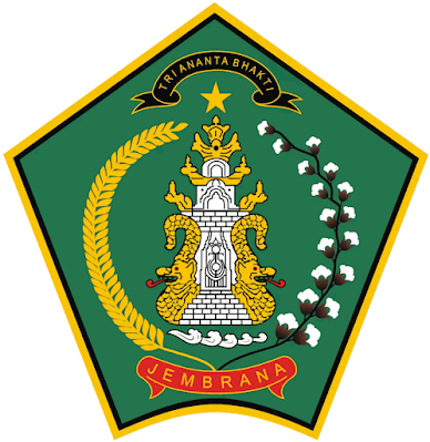 Logo / Lambang Kabupaten Jembrana - Latar (Background) Putih & Transparent (PNG)