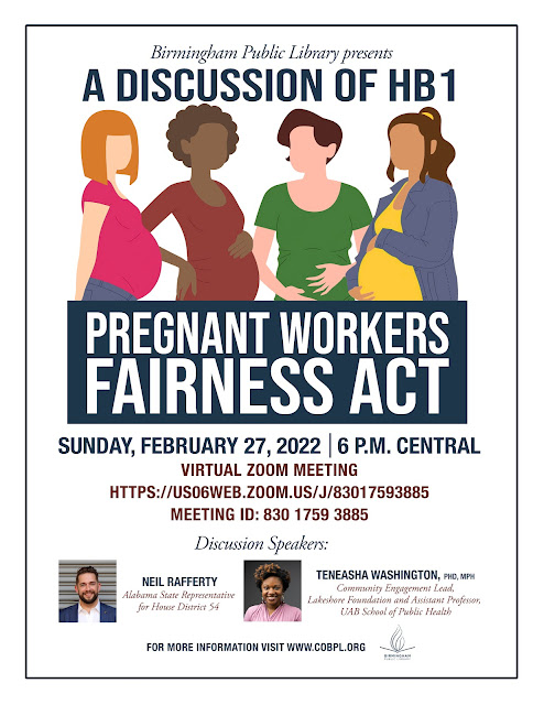 Flyer for the HB1 discussion with Neil Rafferty and Washington