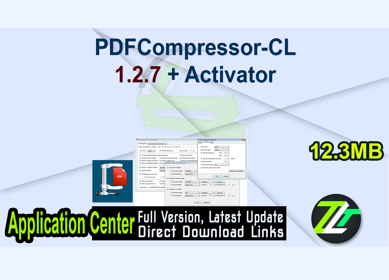 PDFCompressor-CL 1.2.7 + Activator