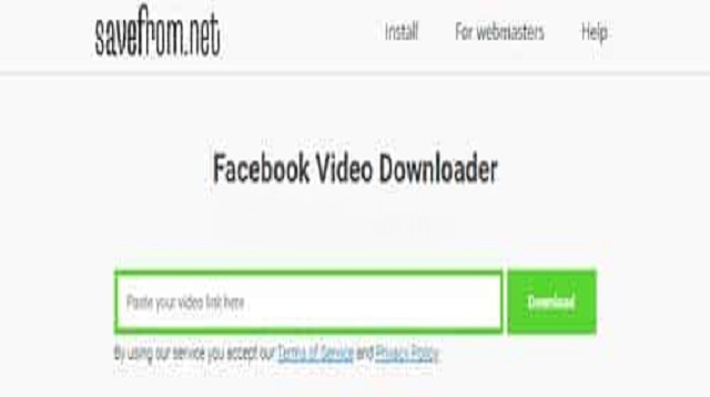  Cara download video tanpa perlu keluar dari websitenya Save From FB Terbaru