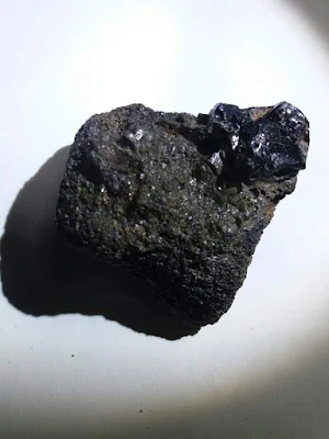 Black olive basalt meteorite