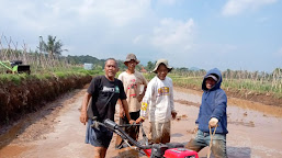 Ketapang Desa Bunikasih 2023 Dialokasikan Untuk Budidaya Ikan, Kades Terjun Langsung Garap Lahan Penyemaian Ikan