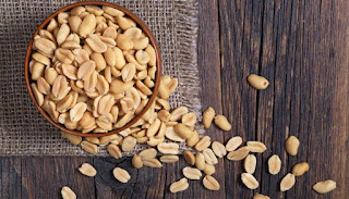 peanuts are rich in protein, fat and fiber.