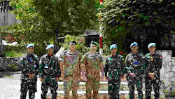 Kunjungan Dansatgas Yonmek TNI KONGA XIII-R/UNIFIL Ke Markas LAF ( Lebanese Armed Forces ), Perkuat Kerjasama Kedua Negara