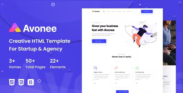 Best Multipurpose Creative HTML Template