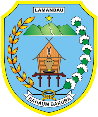 Logo / Lambang Kabupaten Lamandau - Latar (Background) Putih & Transparent (PNG)