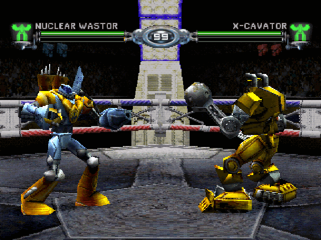 🕹️ Play Retro Games Online: Rock 'em Sock 'em Robots Arena (PS1)