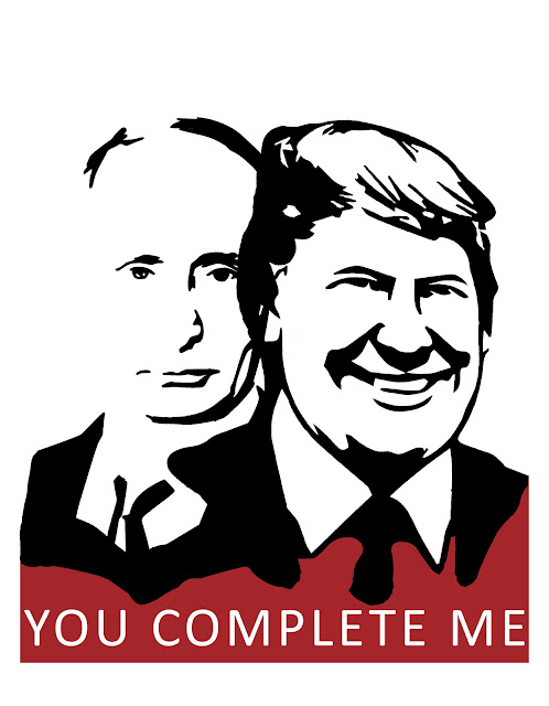 You Complete me image with Putin and Trump