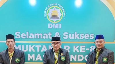 Pengurus DMI Tubaba Hadiri Dan Sukseskan Muktamar DMI Ke 8 Tahun 2024 Di Jakarta