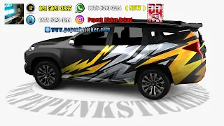 Mobil,Mitsubishi,Pajero,PAJERO DAKAR,Cutting Sticker Bekasi,Cutting Sticker,cutting sticker Mobil,jakarta,Bekasi,