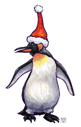 Animal Parade Festive Penguin Front