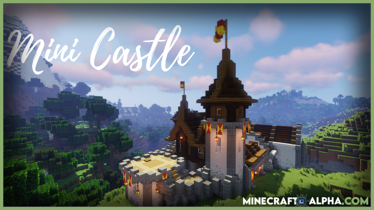 Mini Castle for Survival Map 1.18.1