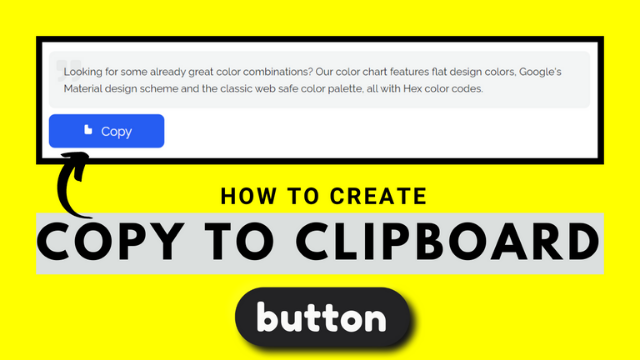 How to Add Copy to Clipboard Button in Your Blogger Post - Satya ki Pathshala