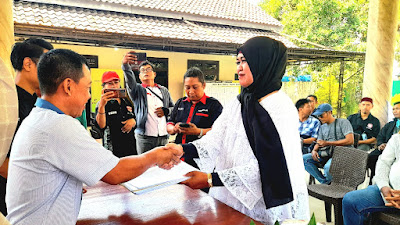 Uswatun Jamilah SE Secara Resmi Maju Sebagai Calon Kepala Desa Beji Pasuruan