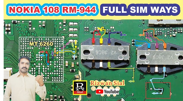 nokia 108 sim ways || nokia rm-944 sim ways