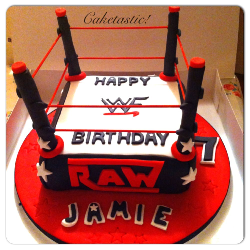 wwe cake ideas