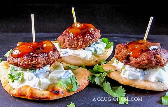 Sous vide mini burgers