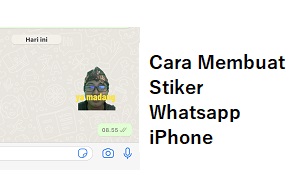 Cara Membuat Stiker Whatsapp iPhone ios