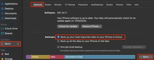 Cara Backup Macbook ke icloud