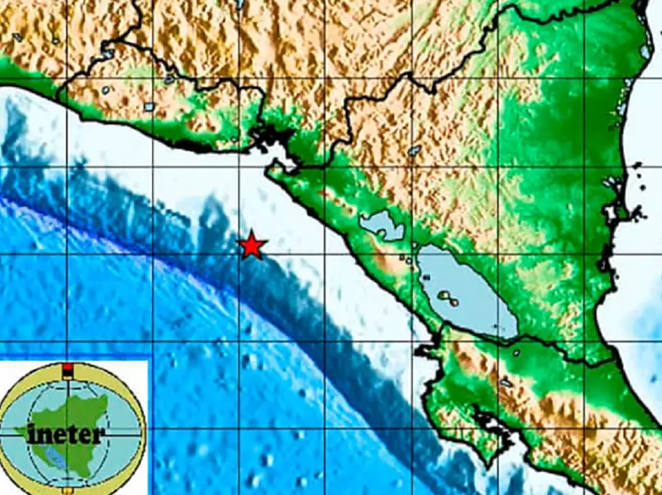 Un sismo de magnitud 5,6 en la escala abierta de Richter y un enjambre de temblores de hasta 4,9 grados, sacudieron el Pacífico de Nicaragua