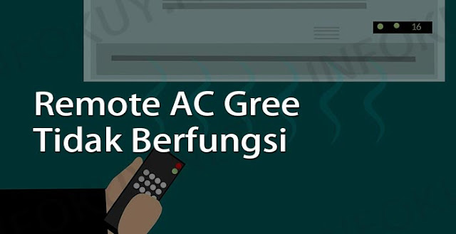 remote ac gree tidak berfungsi