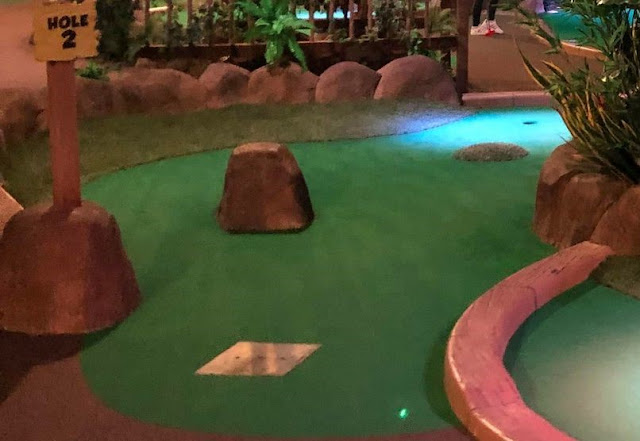 Adventure Mini Golf at Waterworld in Stoke-On-Trent. Photo by Jam Trubridge, 31 August 2021