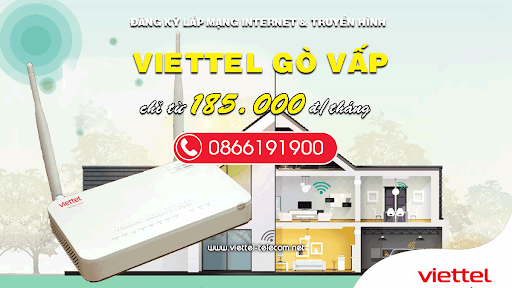 Bảng giá lắp mạng Internet Viettel Quận Gò Vấp