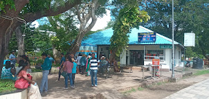 " Marina D' Cafe" ,reporting point in Marina Park for boarding freeies.