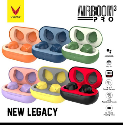 Review Vyatta Airboom 3 Pro Earphone