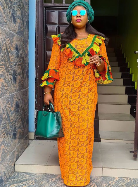 Ankara and Lace Combination Styles For Ladies In 2021 and 2022