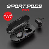 Sport Pods TWS Y30 Headset Bluetooth 5.0 Wireless Earphone Bass Earbuds