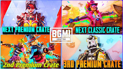 Bgmi Premium and Classic Crate Rewards Leaks
