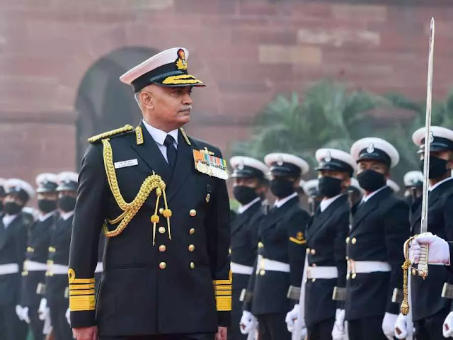 'Confident of Dealing with Any Threat in India’s Maritime Domain', Says Indian Navy Chief Admiral R Hari Kumar