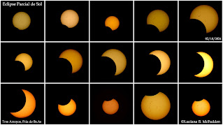 Eclipse parcial de Sol 02/10/2024