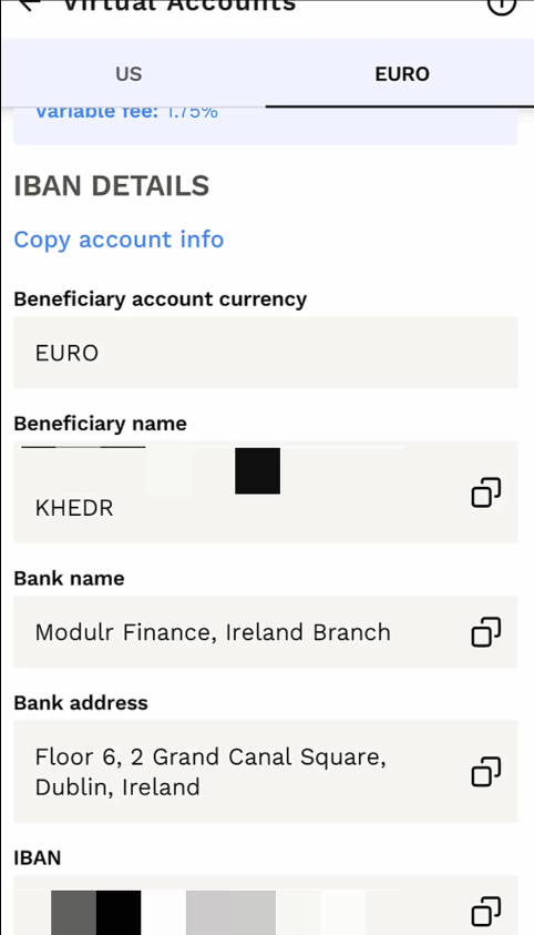 How to Open a Free European virtual Bank Account with Airtm ?