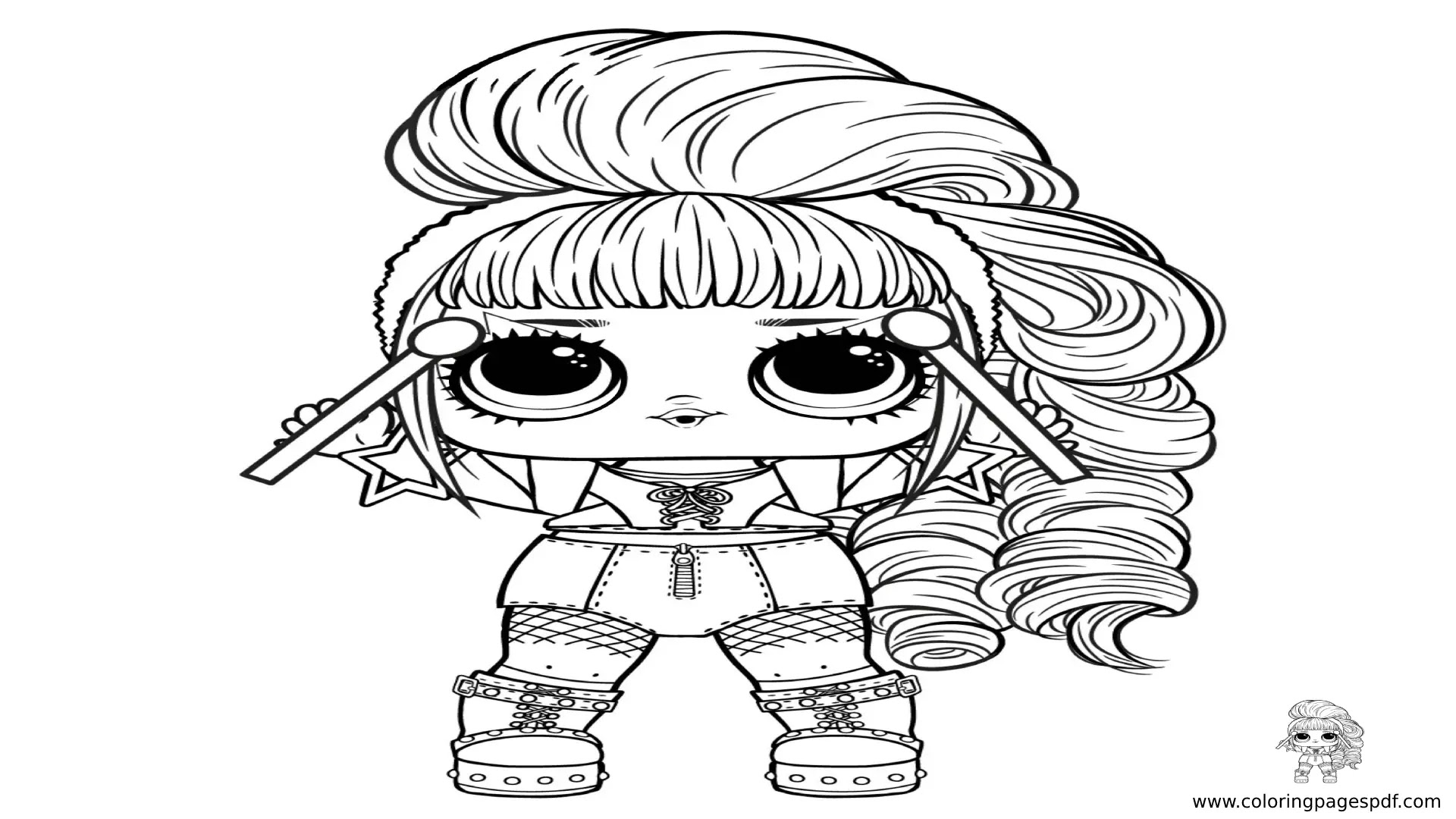Coloring Pages Of Star Queen
