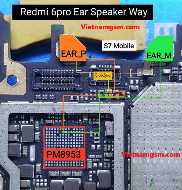 Xiaomi Redmi 6 Pro Ear Speaker Solution