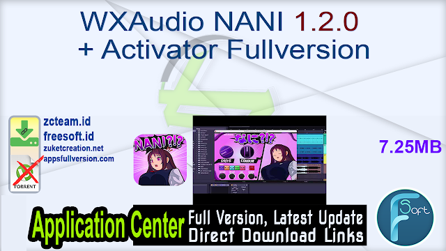 WXAudio NANI 1.2.0 + Activator Fullversion